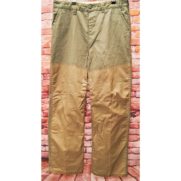 Saf-T-Bak Hunting Pants Mens 34-320 Reinforced Nylon Legs Made in Altoona USA - Picture 1 of 10
